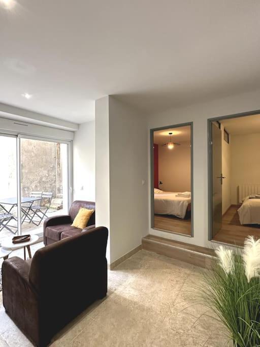 Appartement Centre Ville - Parking Prive - Wifi Nîmes Esterno foto